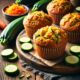 Delicious gluten free zucchini muffins made with healthy ingredients, perfect for a wholesome snack or breakfast.
